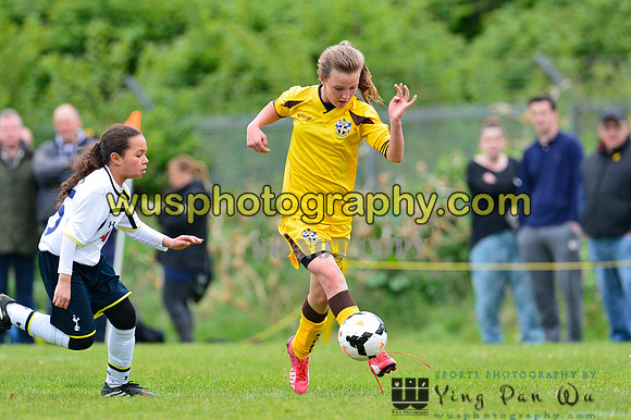 20150426-105520-3 Tottenham Hotspurs Girls U11 v Sutton United Girls U11