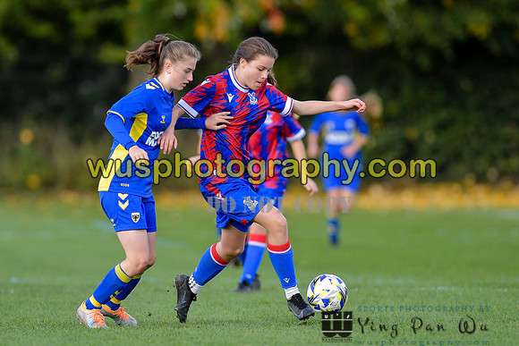 20221015-114617A AFC Wimbledon Girls U14 v Crystal Palace FC Girls U14