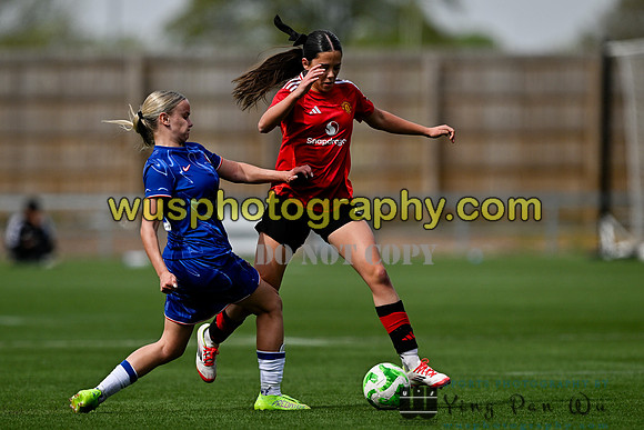 20250412-144333B Chelsea FC Women PGA U14 v Manchester United Women PGA U14