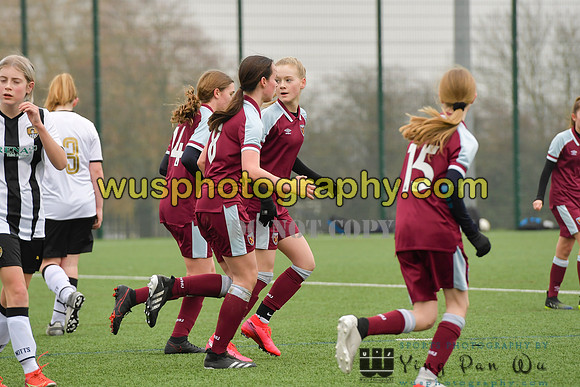 20220115-133119 West Ham United Academy Girls U14 v Notts County FC Girls U14