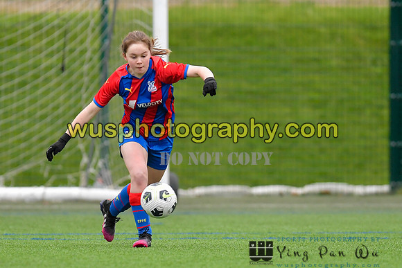 20220122-145548 Crystal Palace FC Girls U12 v Arsenal FC Girls U12