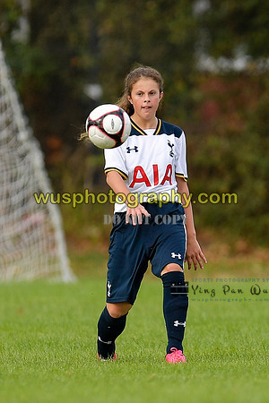 20161002-104824-2 Tottenham Hotspur Girls U14 v Writtle Minors FC Girls U14