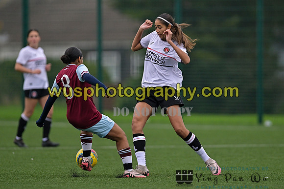 20241109-121222 West Ham United Warriors Girls U16 v Charlton Athletic Academy Girls U16