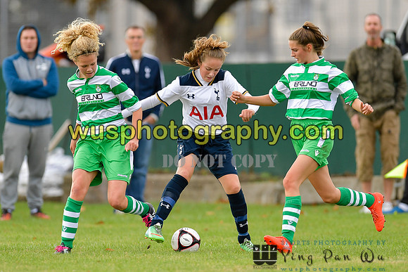 20161002-105326 Tottenham Hotspur Girls U14 v Writtle Minors FC Girls U14