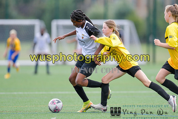 20210821-101154 London Bees Academy U14 v Kent Football United Girls U14